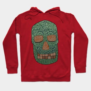 Squiggle Skull Hoodie